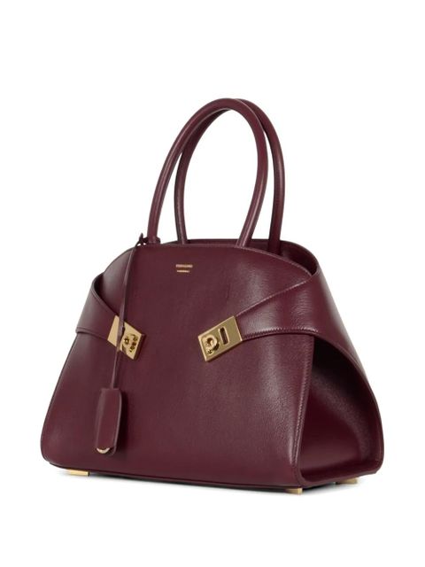 Ferragamo medium Hug shoulder bag - Red