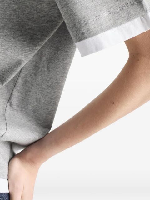 Prada cotton jersey T-shirt - Grey