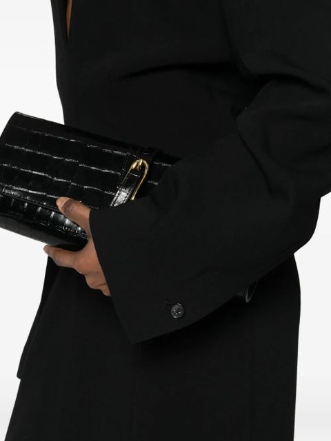 TOTEME tailored slouch midi dress - Black