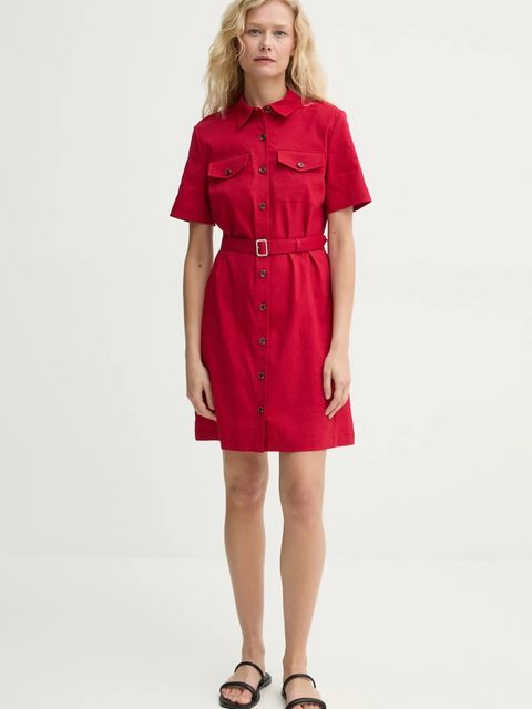 Theory sukienka lniana - zdjęcie produktu nr 2