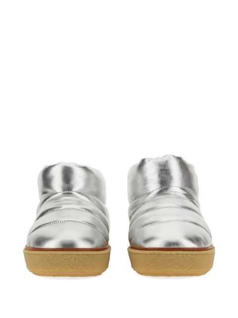 ISABEL MARANT quilted boots - Silver