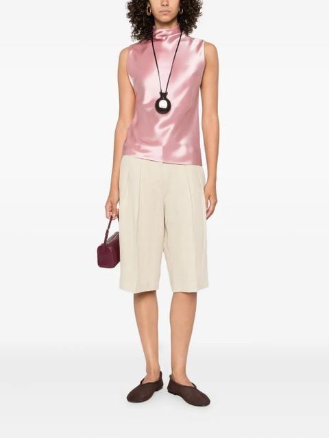 Nanushka high-neck sleeveless top - Pink