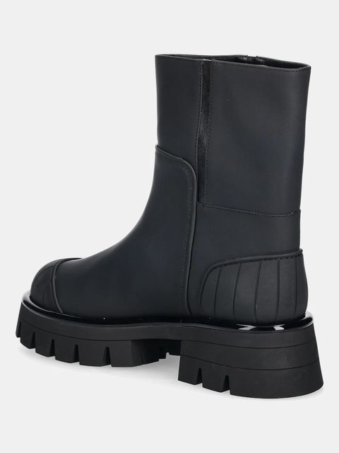 MICHAEL Michael Kors botki Sydra damskie kolor czarny na platformie 40F5SYFE5L.001