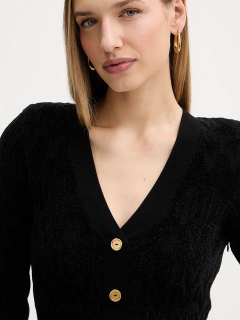 Marciano by Guess sukienka ADELE kolor czarny mini dopasowana 5BGK04 5661Z