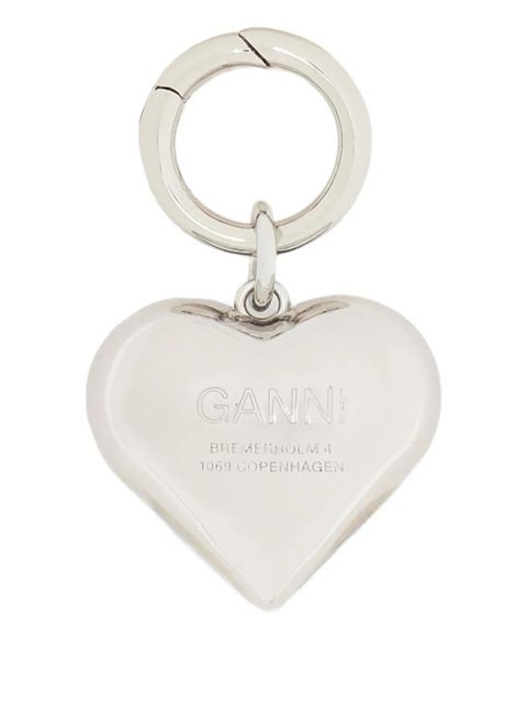 GANNI heart-shape charm - Blue - zdjęcie produktu nr 2
