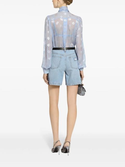 Dolce & Gabbana denim bermuda shorts - Blue - zdjęcie produktu nr 2