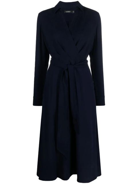 Lauren Ralph Lauren Rowella wrap dress - Blue - zdjęcie produktu nr 1