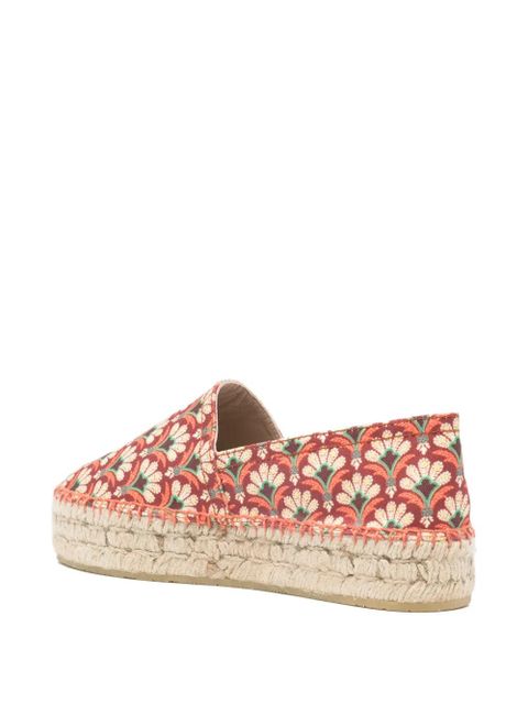 ETRO floral-print espadrille - Red