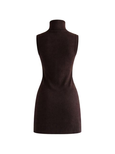 Reformation roll-neck sleeveless knitwear - Brown - zdjęcie produktu nr 2