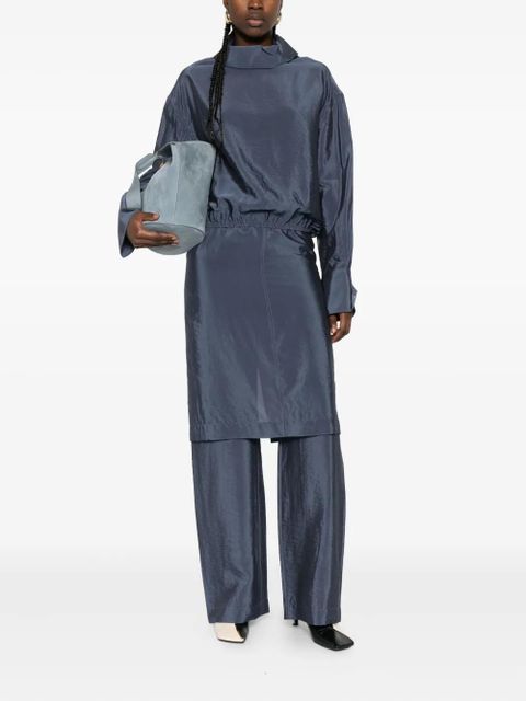 Nanushka elastic-waist trousers - Blue - zdjęcie produktu nr 2