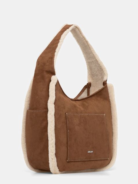 Dkny torebka CAPSULE kolor brązowy R53CDM65 - zdjęcie produktu nr 2