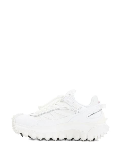 Moncler logo-print sneakers - White
