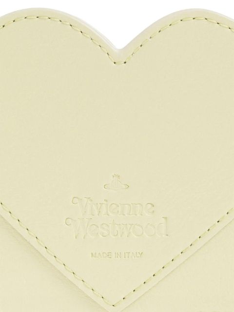 Vivienne Westwood heart plaque cardholder - Yellow