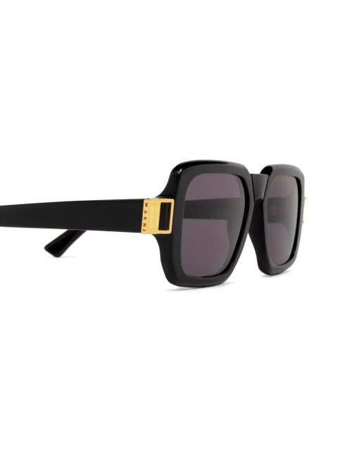 Marni Zamalek square-frame sunglasses - Black
