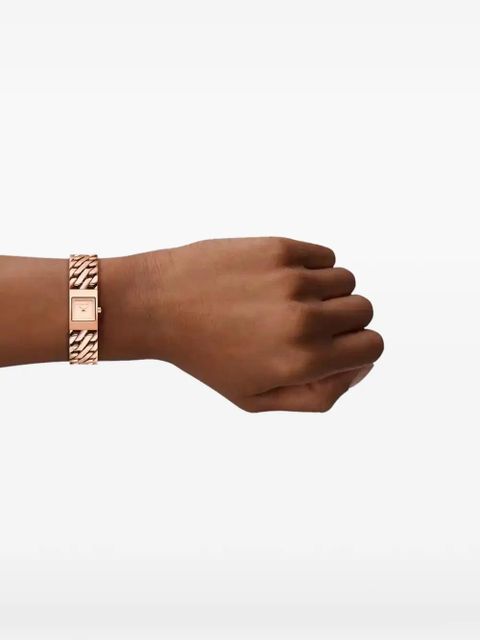 Michael Kors Darrington chain 15.5mm watch - Pink