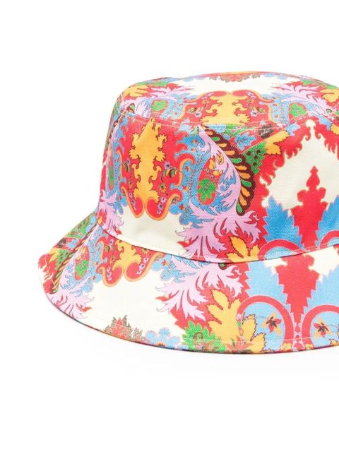 ETRO paisley-print bucket hat - Red - zdjęcie produktu nr 2