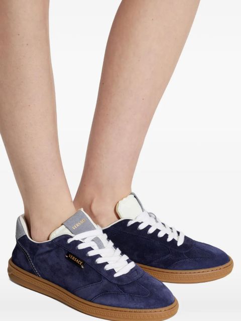 Versace Greca lace-up sneakers - Blue