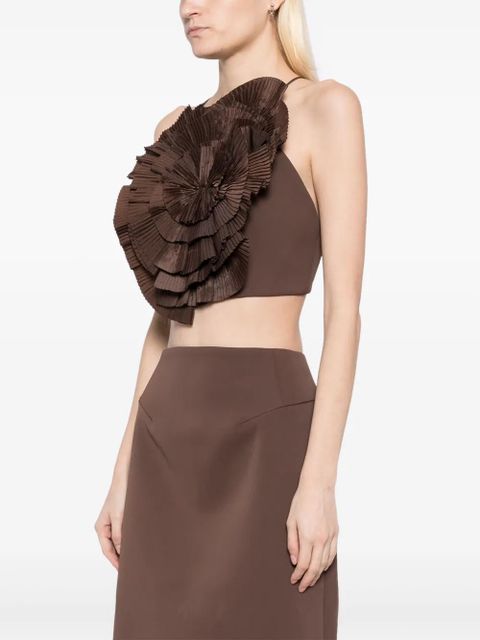 Acler Kingsford top - Brown - zdjęcie produktu nr 2