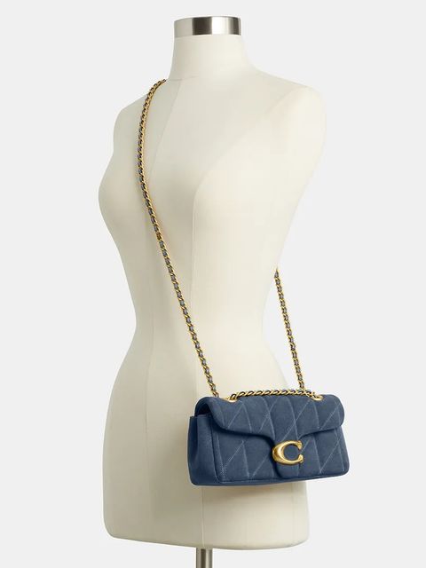 Coach torebka zamszowa Tabby