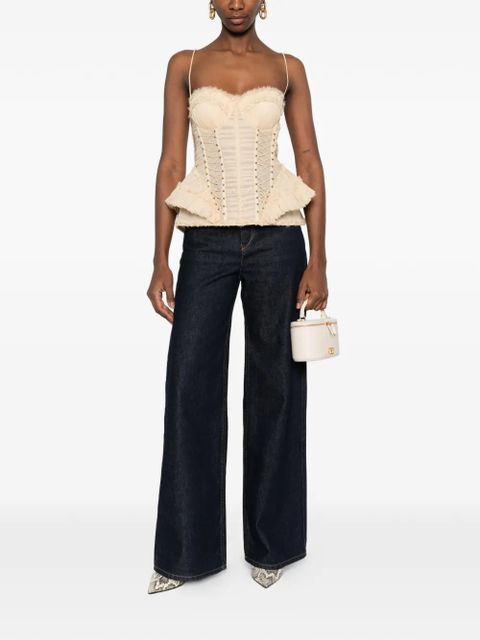 ZIMMERMANN Rebellion frayed top - Neutrals - zdjęcie produktu nr 2