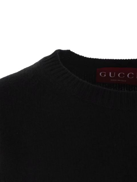 Gucci dropped shoulder web trim sweatshirt - Black - zdjęcie produktu nr 2