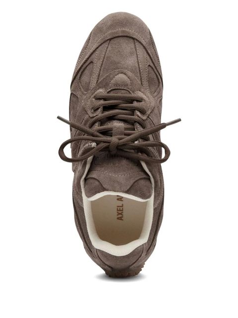 Axel Arigato Slow Runner layered suede sneakers - Brown