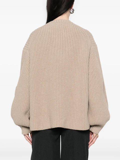Nanushka cut out-detail sweater - Neutrals