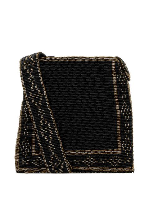 Valentino Garavani small Nellcôte embellished shoulder bag - Black - zdjęcie produktu nr 2