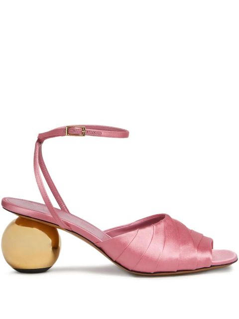 Marni 70mm satin sandals - Pink - zdjęcie produktu nr 1