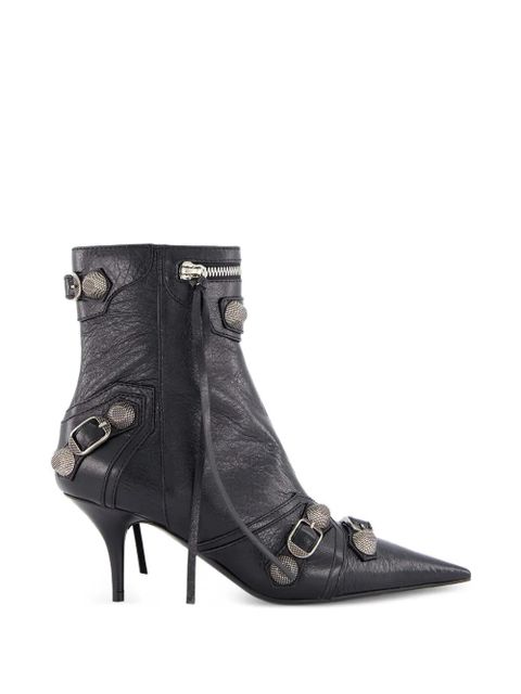Balenciaga Cagole buckle-detail ankle boots - Black - zdjęcie produktu nr 1