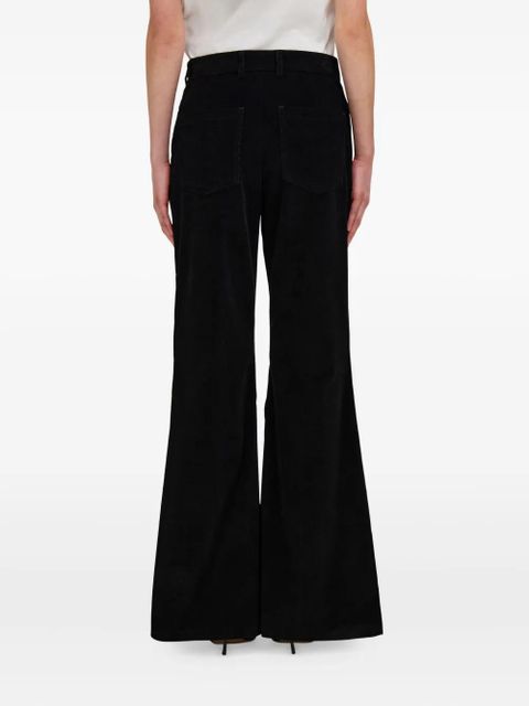 Ferragamo flared trousers - Black