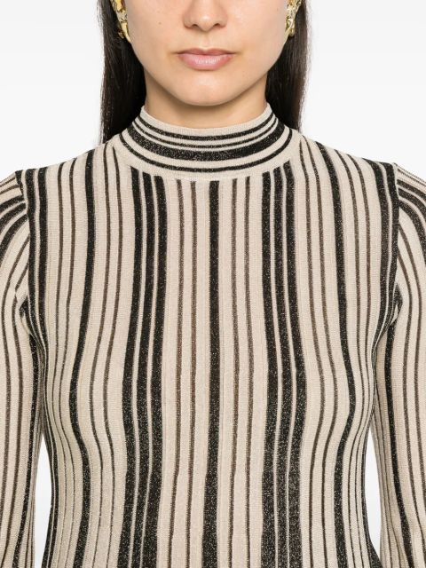 ZIMMERMANN metallic knit top - Black