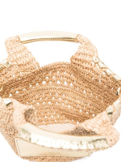 Ba&Sh Ara Ara crochet tote bag - Neutrals