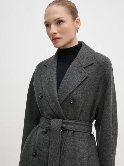 OUI płaszcz z domieszką wełny - zdjęcie produktu nr 2