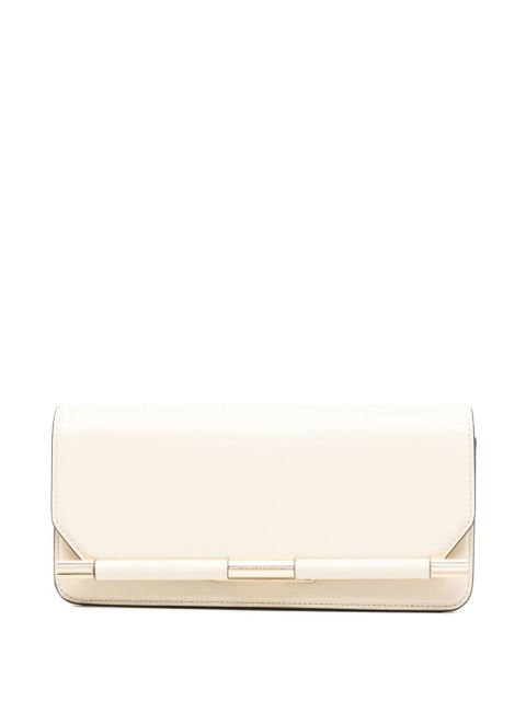 Victoria Beckham 202 leather clutch bag - Neutrals - zdjęcie produktu nr 1