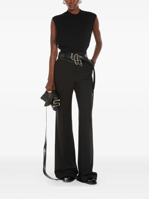 Sportmax pressed-crease trousers - Black - zdjęcie produktu nr 2