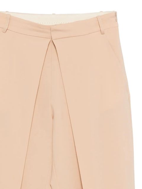 Alysi pleated pocket trousers - Neutrals