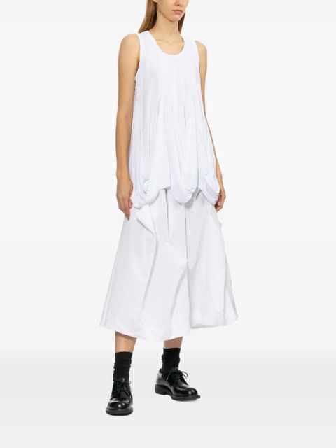 Comme Des Garçons puffball-hem vest - White - zdjęcie produktu nr 2