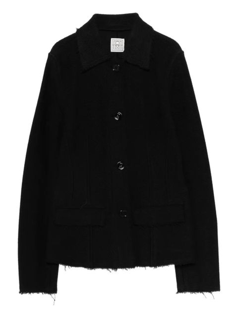 TOTEME raw hem jacket - Black - zdjęcie produktu nr 1