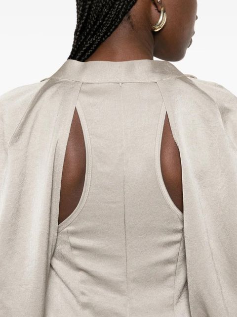 Nanushka detachable bolero maxi dress - Neutrals