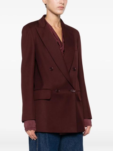 Max Mara double-breasted blazer - Red