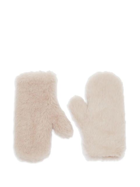 Max Mara faux-fur mittens - Neutrals - zdjęcie produktu nr 1