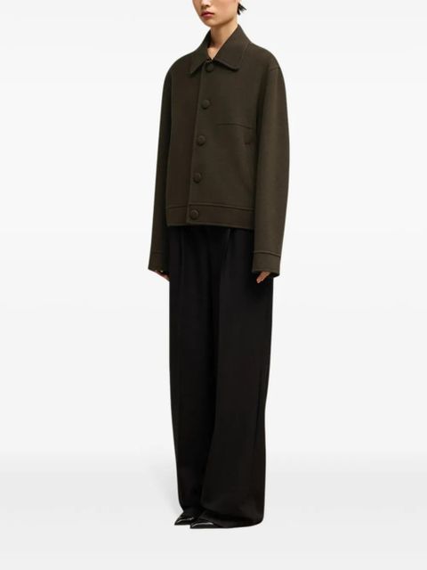 AMI Paris Ami de Coeur single-breasted jacket - Brown - zdjęcie produktu nr 2