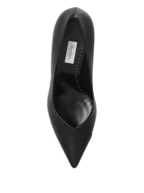 Max Mara 85mm Phyllis pumps - Black