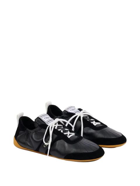 Chloé lace-up low-top sneakers - Black - zdjęcie produktu nr 2