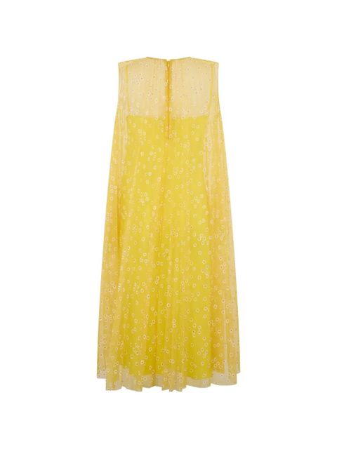 Valentino Garavani floral-print dress - Yellow - zdjęcie produktu nr 2