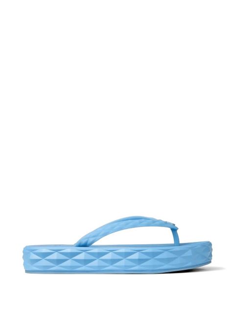 Jimmy Choo Diamond platform flip-flops - Blue - zdjęcie produktu nr 1