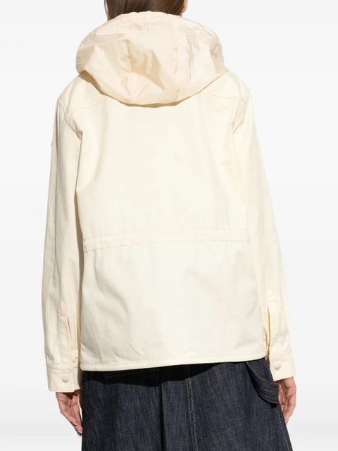 Moncler Erable cotton jacket - Neutrals