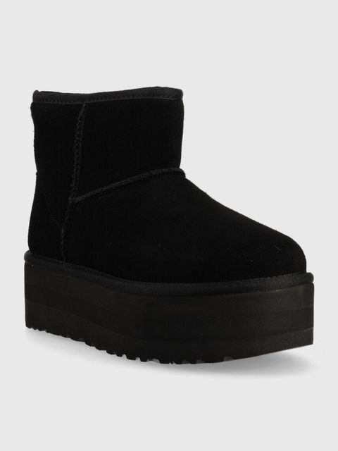 UGG śniegowce skórzane Classic Mini Platform - zdjęcie produktu nr 2