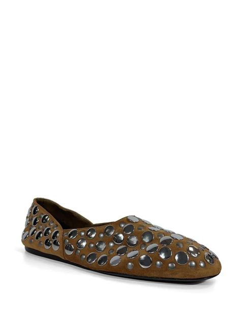 KHAITE Jane studded ballet flats - Black - zdjęcie produktu nr 2